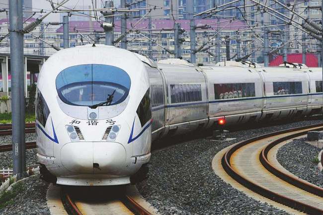 Высокоскоростная железнодорожная дорога в Китае