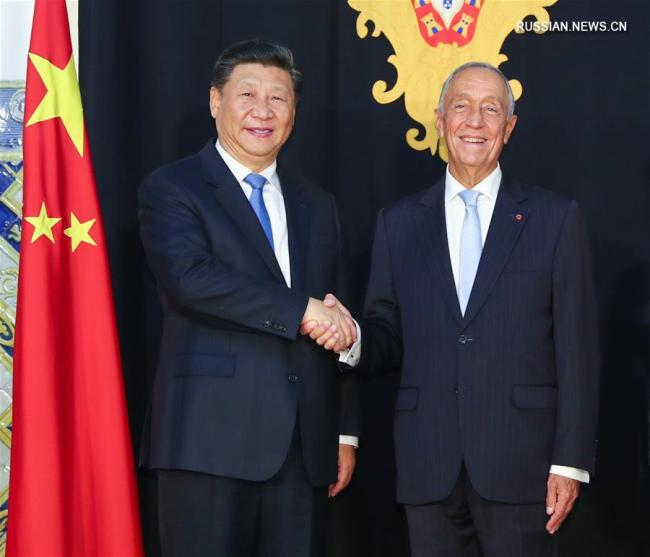 Си Цзиньпин провел переговоры с президентом Португалии