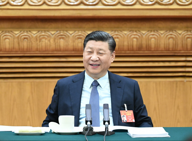 Слушайте! Си Цзиньпин ведет диалог с депутатами ВСНП от базовых организаций