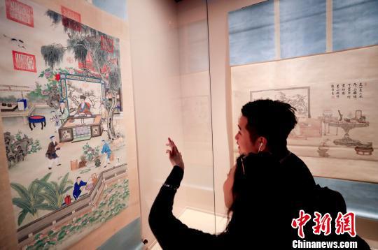 Живопись и каллиграфия китайского императора Цяньлуна представлены на выставке дворца-музея Гугун