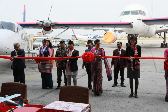 چین کے تیار کردہ دو ہوائی جہاز نیپال کے سپرد