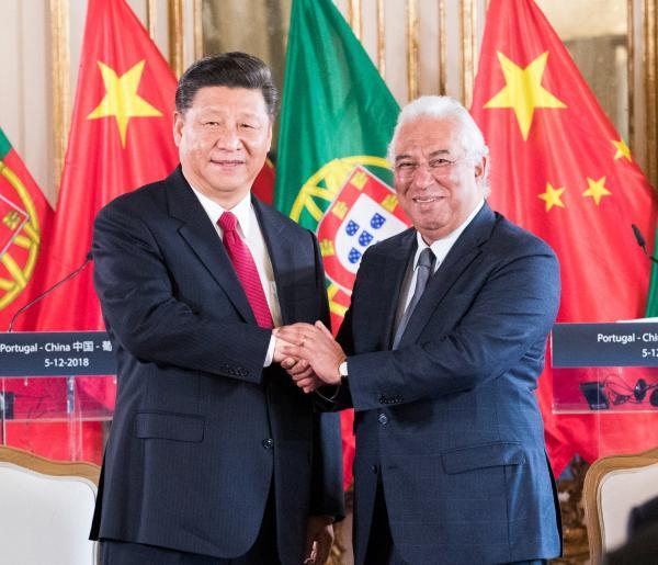 چین کے صدر مملکت شی جن پھنگ کی پرتگال کے وزیراعظم اور کانگریس کے اسپیکر سے ملاقات