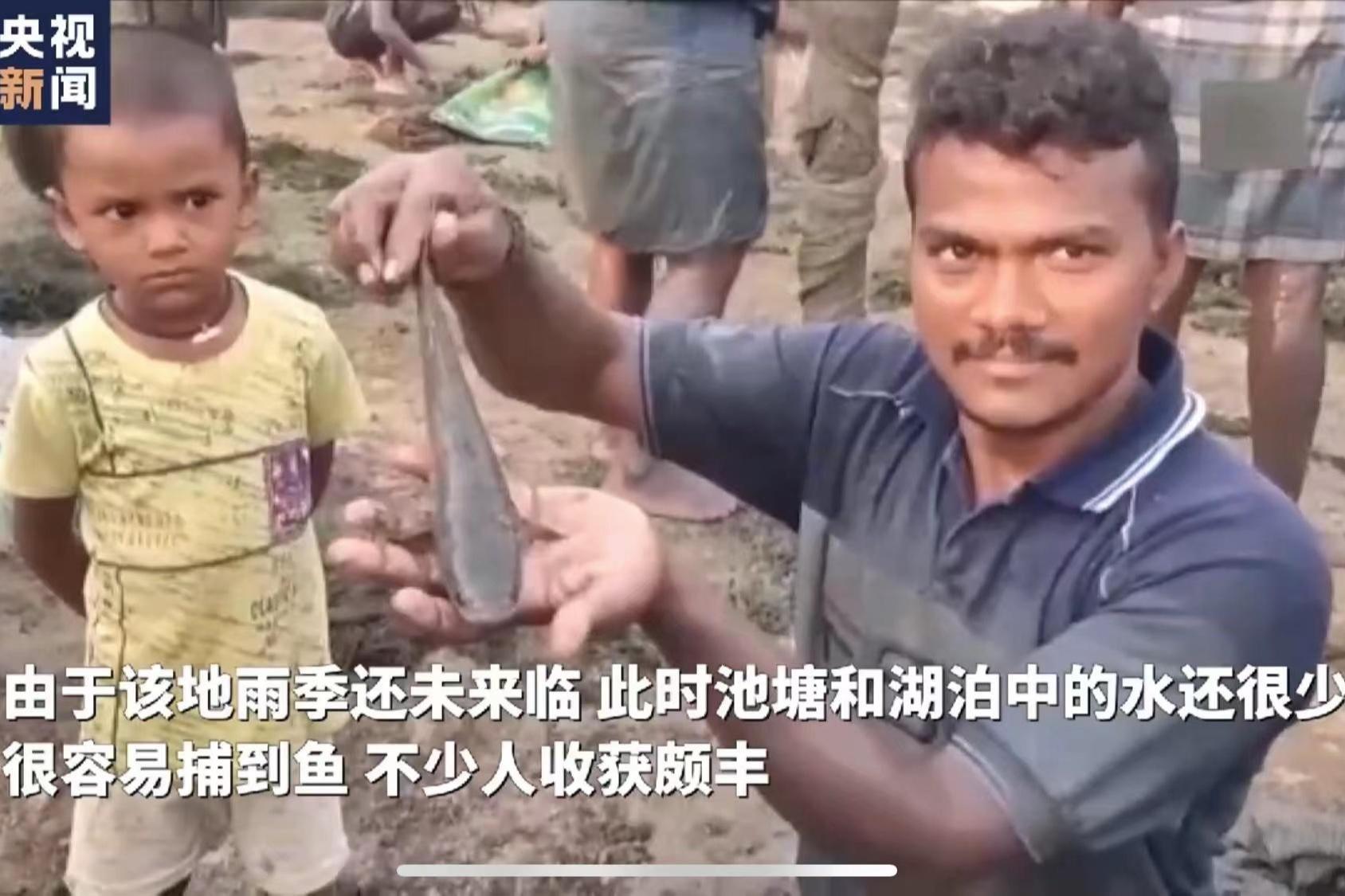 ভারতের গ্রামীণ মানুষ নদীতে মাছ ধরছেন