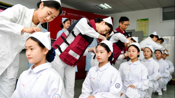 روز جهانی پرستار در چین (عکس)ا