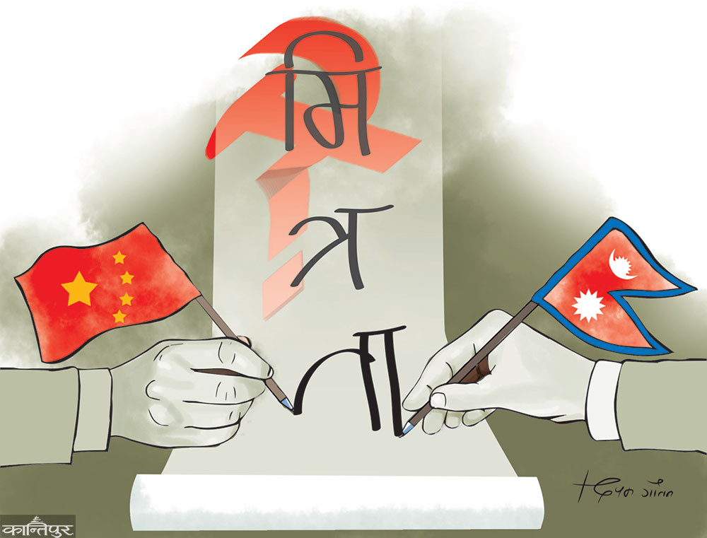 नेपाल-चीन कूटनीतिक परामर्श संयन्त्रको बैठकमा सम्झौता कार्यान्वयनमा जोड