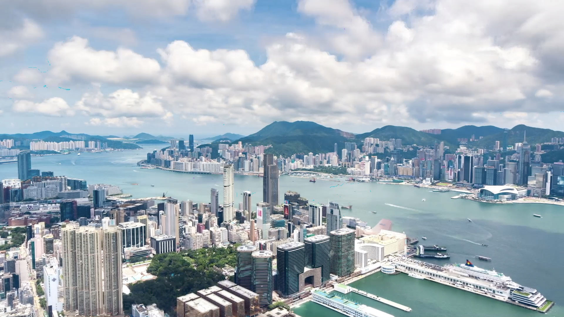رهبر چین: با هنگ کنگ همدلیم (ویدئو)
