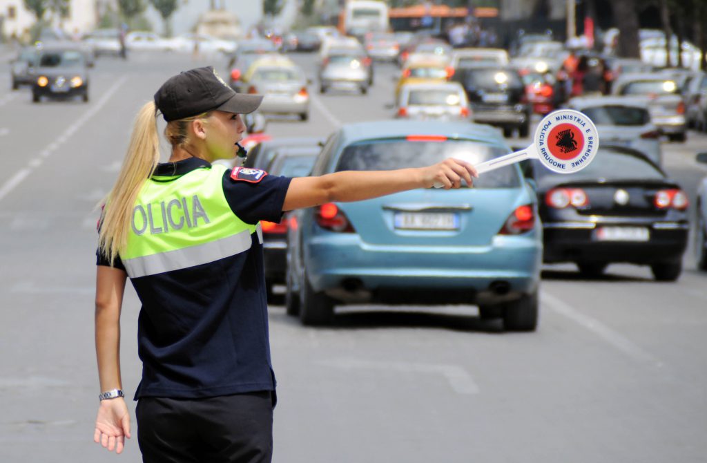 Policia rrugore (Foto asp.gov.al)