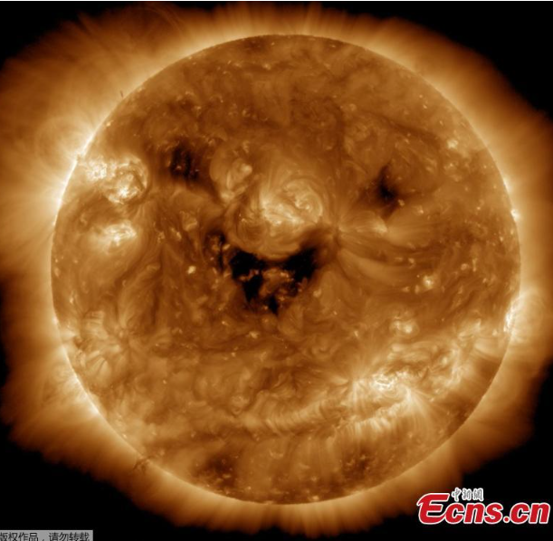 «لبخند خورشید» از نگاه ماهواره‌های ناساا