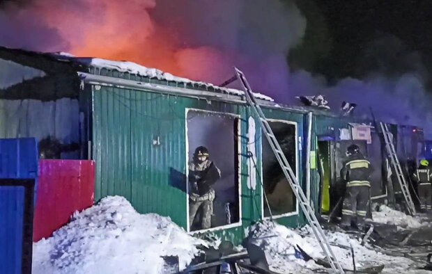 آتش سوزی در خانه سالمندان روسیه جان 20 نفر را گرفتا