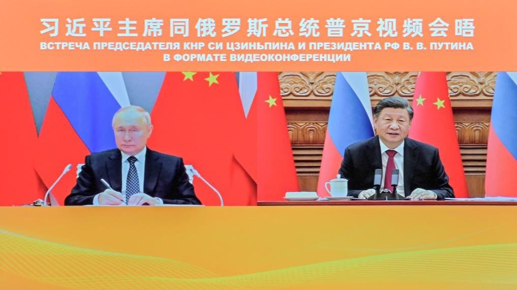دیداری مجازی رهبران چین و روسیه در آستانه سال نوی میلادیا