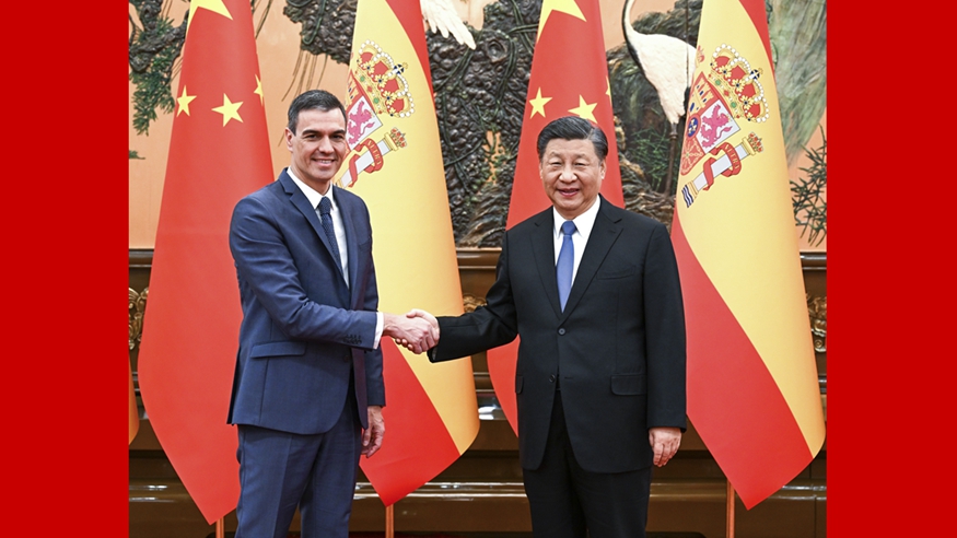 دیدار آقای «شی» با نخست وزیر اسپانیا: مدرن‌سازی به سبک چینی فرصت‌های بیشتر همکاری را برای توسعه کشورهای جهان فراهم می‌آوردا