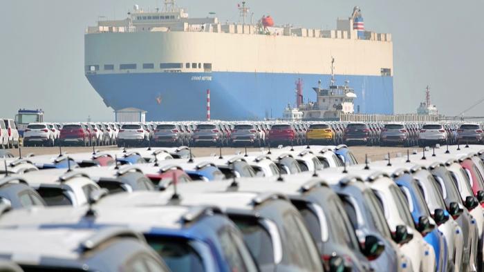 صادرات خودروی چین در سه ماهه اول سال جاری میلادی به جایگاه اول جهان رسیدا
