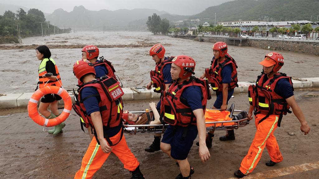 همکاری شهرهای پکن، تیان‌جین و استان هه بی چین برای پیشگیری از سیلاب و امدادرسانی به مصیبت دیدگانا