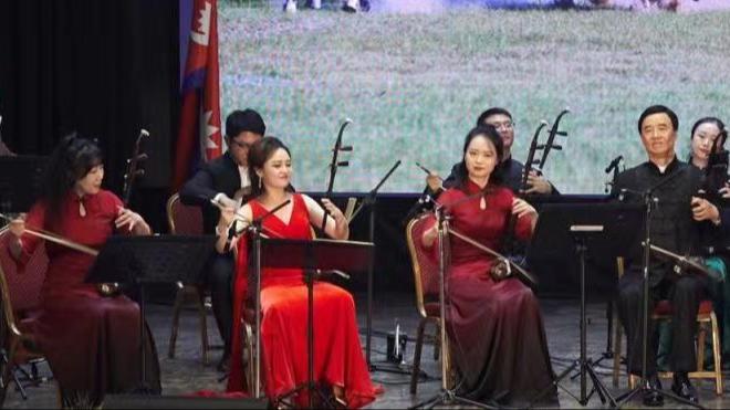 काठमाण्डौंमा चीनको 'सुनौलो घण्टी साँस्कृतिक समूह'को भव्य सांगीतिक प्रस्तुति