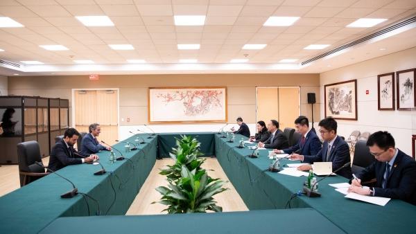 دیدار معاون وزیر خارجه چین با دبیر کل آژانس بین المللی انرژی اتمیا