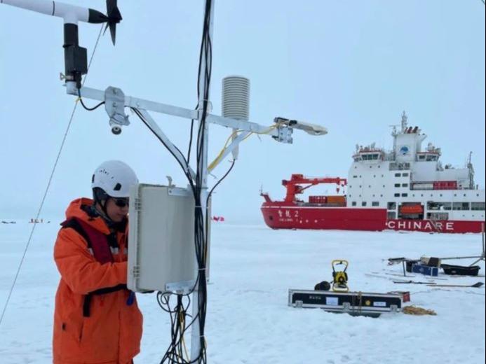 中国の第13次北極海科学調査隊 北極海域の大気データの大量取得に成功