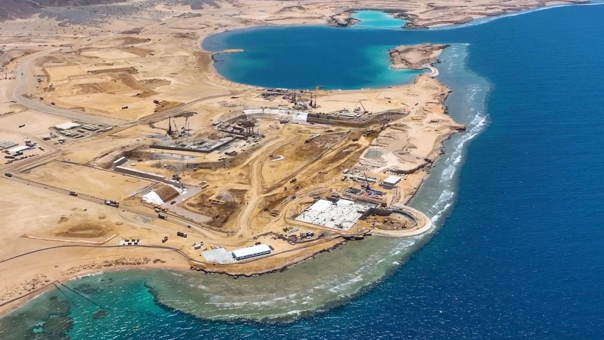 La verda estonteco de Saud-Arabio