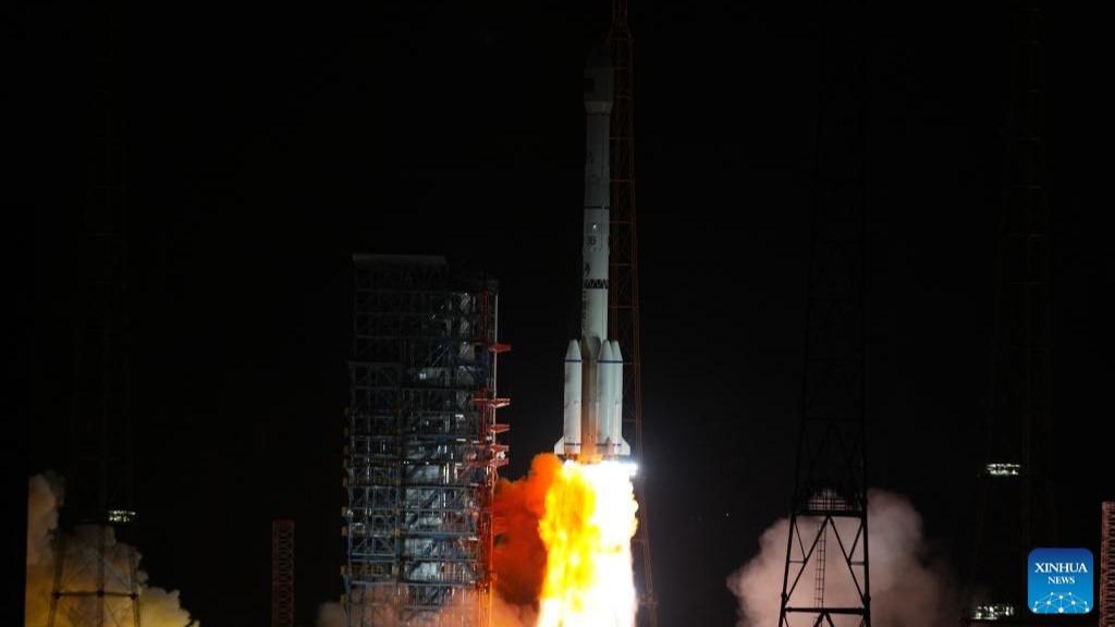 پرتاب موفقیت آمیز ماهواره «جونگ شینگ 6ای» چین به فضاا