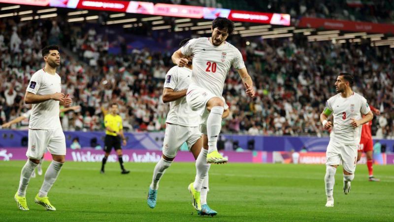 جام ملت‌های آسیا؛ ایران با پیروزی مقابل فلسطین صدرنشین شدا