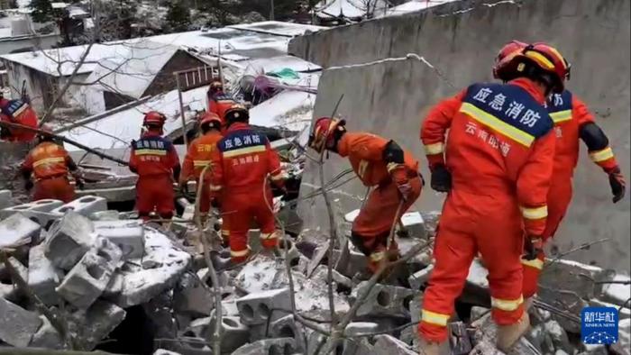 دستورات مهم شی جین پینگ درباره ریزش کوه در شهرستان جن شیونگ استان یون نانا