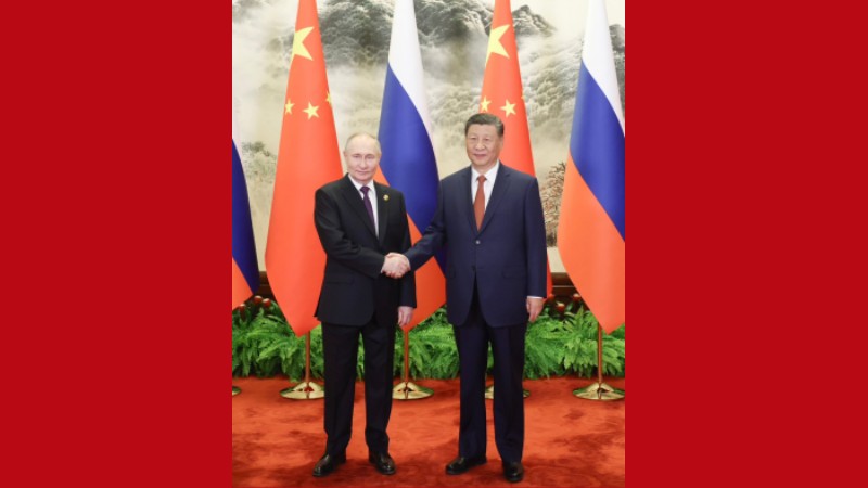 گفتگوی رؤسای جمهور چین و روسیها