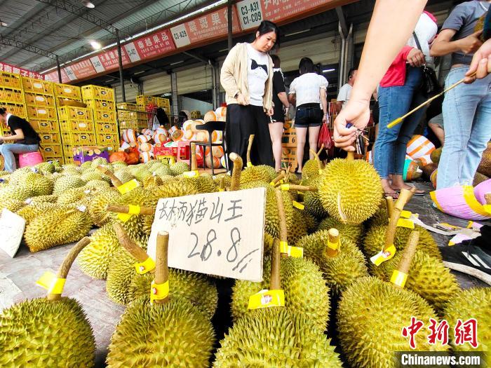 Durian Asia Tenggara Laris Dijual di China