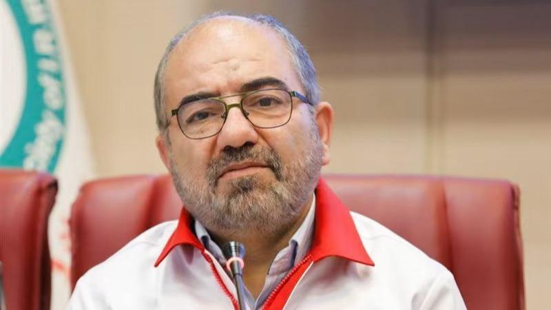 اعزام پهپادهای هلال احمر به محل سانحه بالگرد رئیس جمهور ایرانا