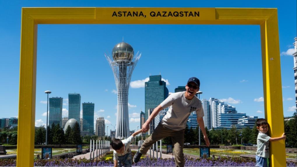 Hotunan birnin Astana na kasar Kazakhstan