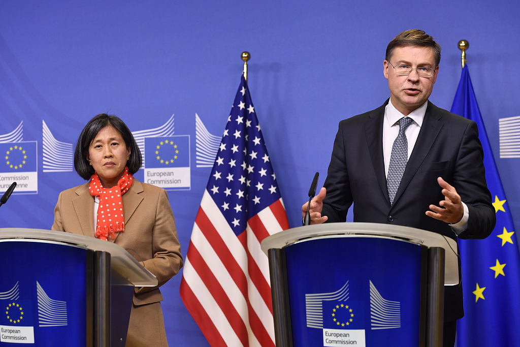 Discuțiile SUA-UE privind Actul de reducere a inflației, încheiate fără rezultat (Foto: CFP)