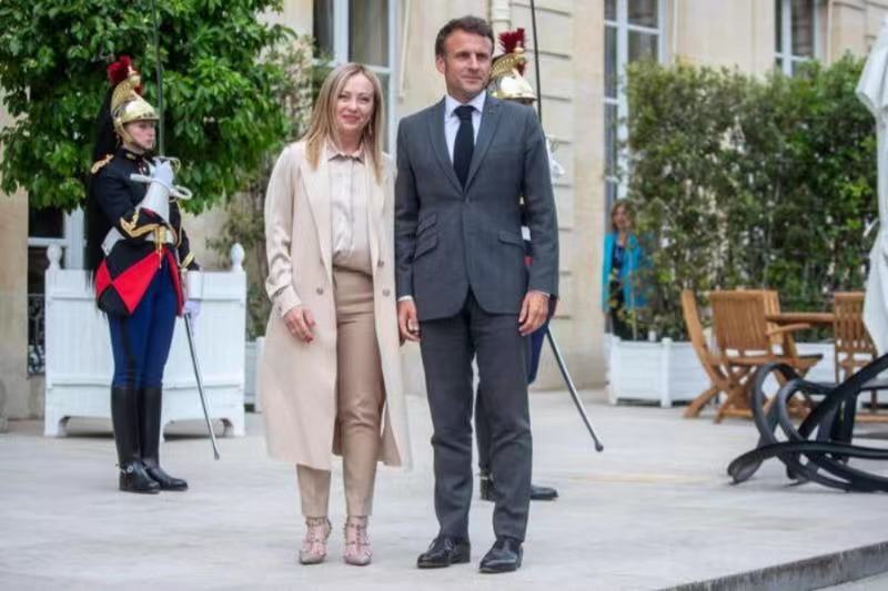 Incontro tra Macron e Meloni