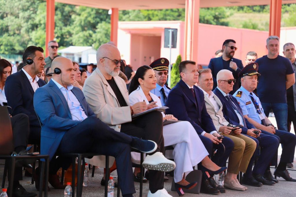 Ceremonia në Qafë Thanë (Foto Ministria e Brendshme e Shqipërisë)