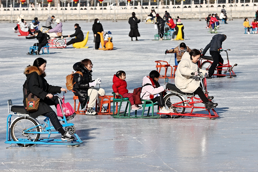 Turistët në Pekin gjatë pushimeve(Foto:VCG)