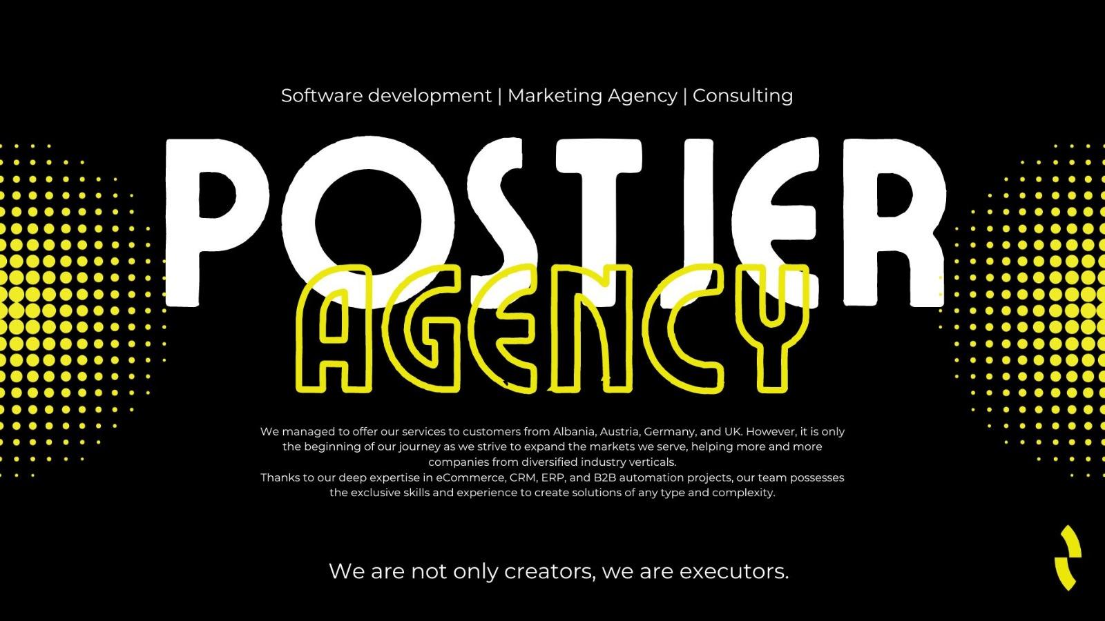 Logo e Postjer Agency