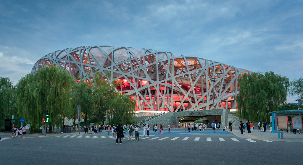 Stadionul Național (Cuibul de pasăre) din Beijing (10 iulie 2023/CFP)