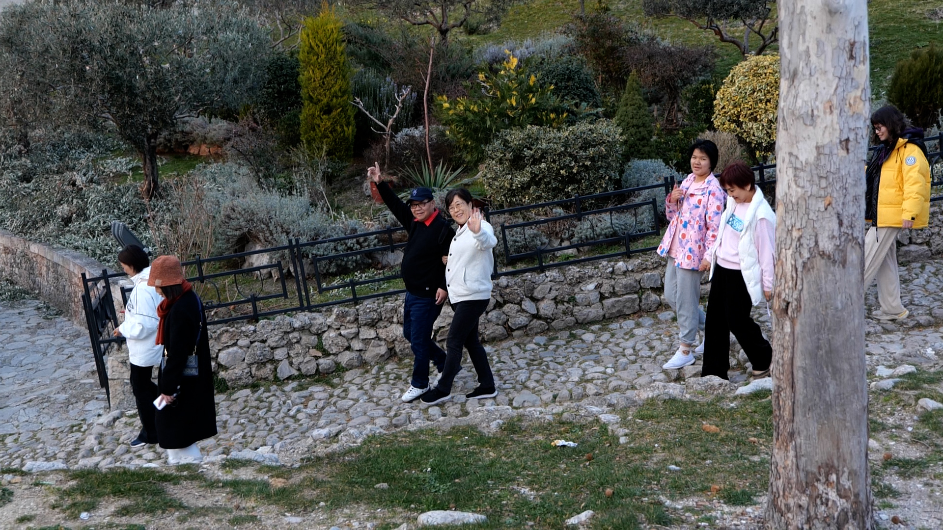 Turistët kinezë në Muzeun e Krujës (Foto CMG)