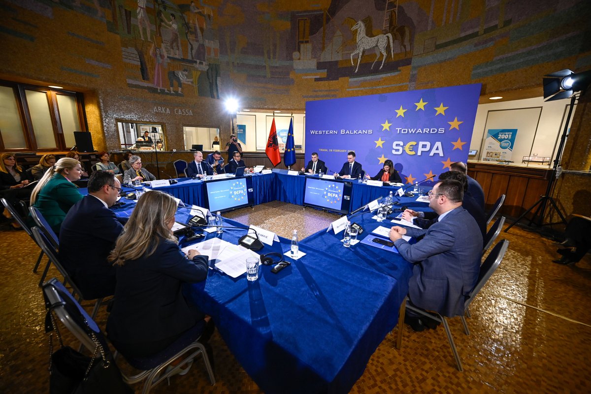 Takimi i SEPA-s (Foto Banka e Shqipërisë)