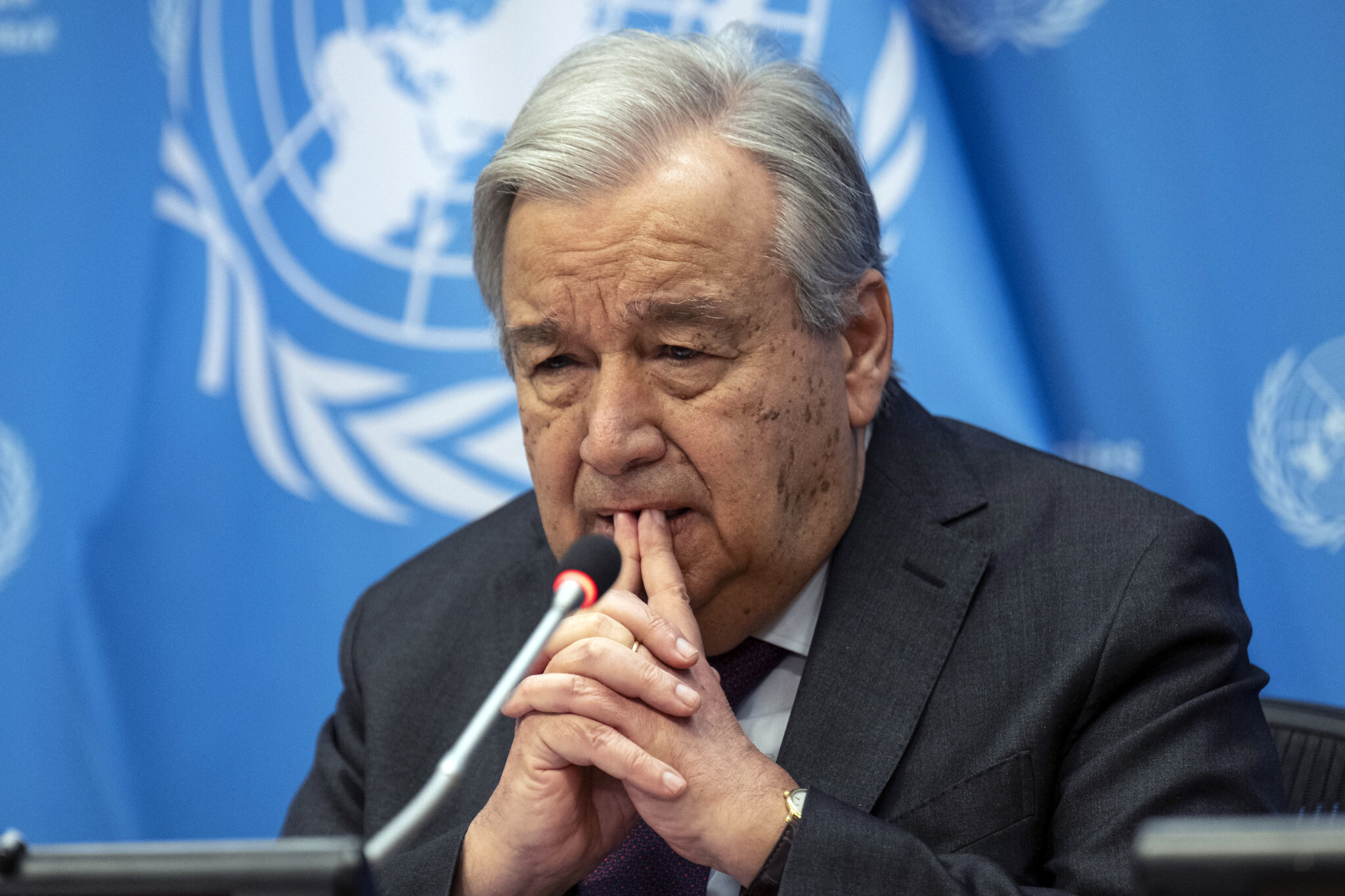 Antonio Guterres (Foto The Times of Israel)