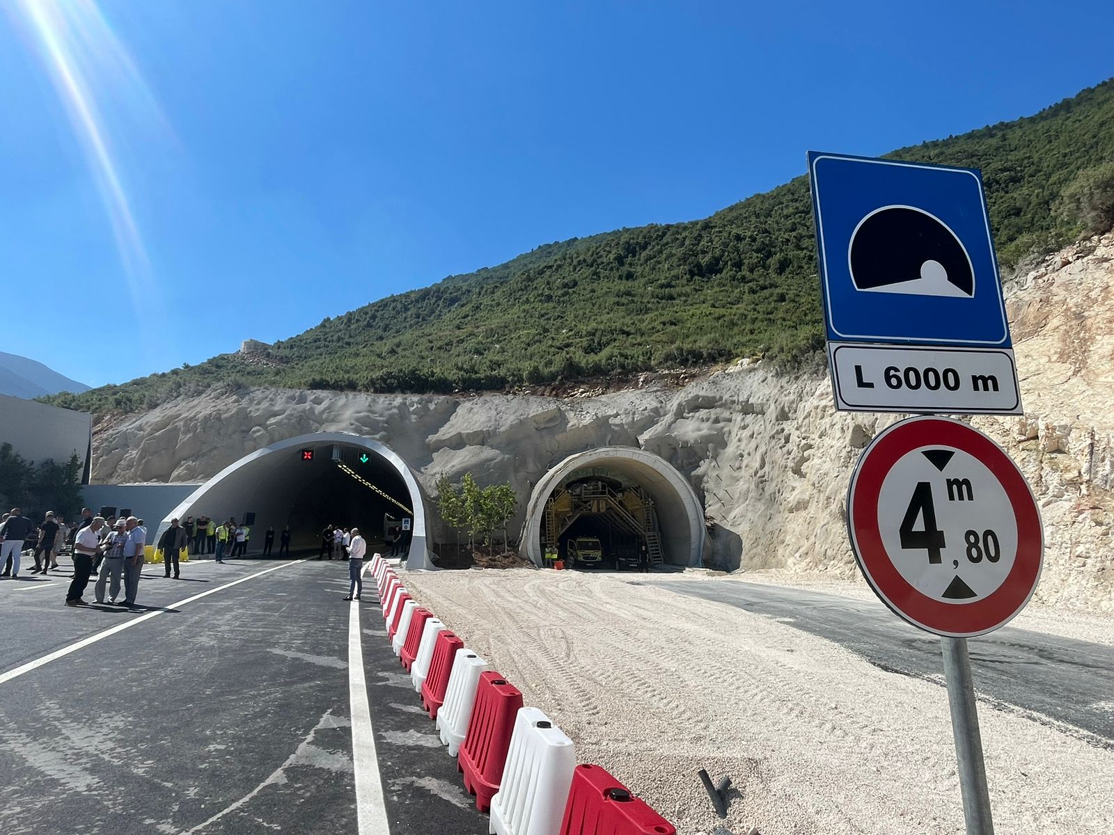 Tuneli i Llogarasë (Foto Balkanweb)