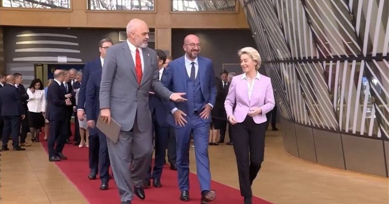 Von der Leyen takim me liderët e Ballkanit Perëndimor (Foto Gazeta Tema)