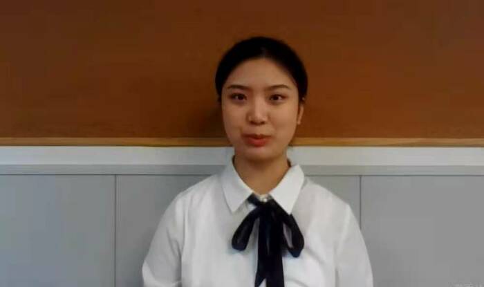 베이징지역 한국어말하기 예선 2등수상자-베이징어언대학교 학생 왕군
