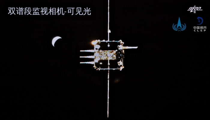 상아5호, 중국의 첫 달궤도 도킹 성공