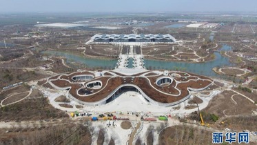 Yadda ake gina dakunan nune-nunen furanni a yankin Chongming na birnin Shanghai