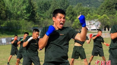 'Yan sanda masu dauke da makamai na kasar Sin sun samu horon fada a lardin Henan