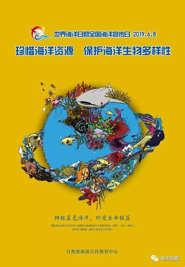 图片默认标题_fororder_20190608世界海洋日中国自然资源部发布主题宣传海报-1