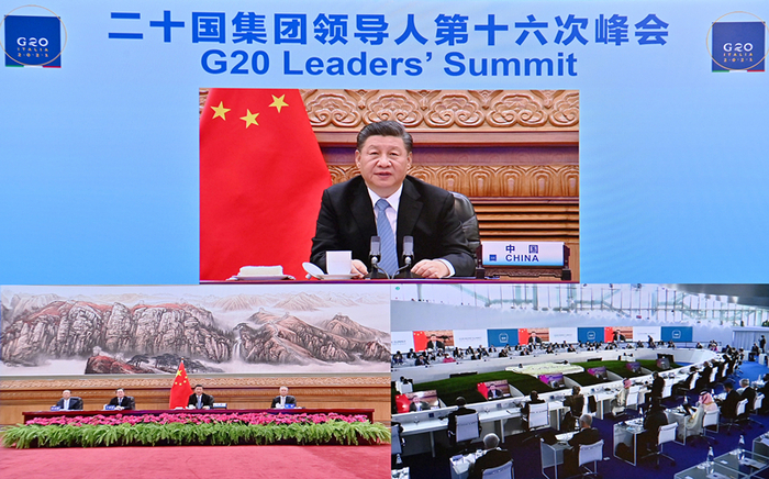 습근평 주석, 제16차 G20 정상회의에 계속 참석_fororder_习近平2