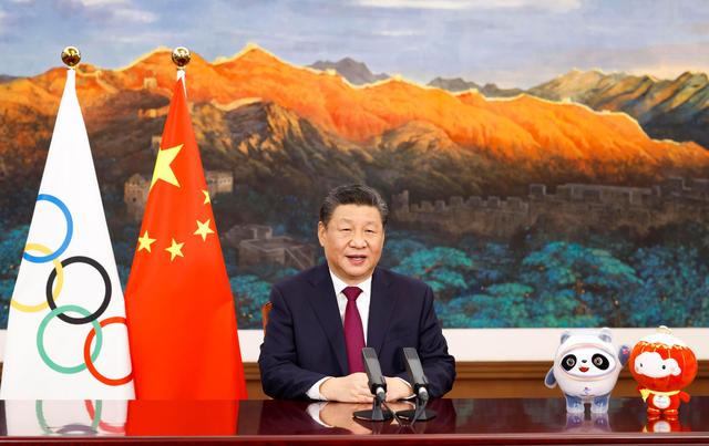 Xi: Sin ta shirya kaddamar da gasar Beijing 2022 gobe_fororder_0203-Xi-Ibrahim