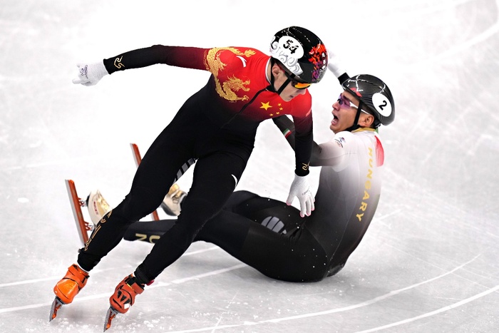 중국선수단, 베이징 동계올림픽에서 두번째 금메달 따내_fororder_4