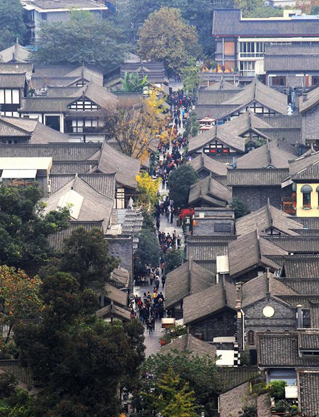 쓰촨의 문화 명함 콴자이(寬窄) 골목, 전국시범보행거리에 지정_fororder_20200727-top-1
