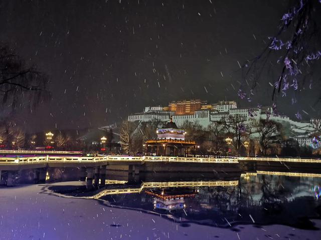 图片默认标题_fororder_6-雪后初霁的拉萨堪称颜值巅峰，布达拉宫广场上的游客尽享高原之美