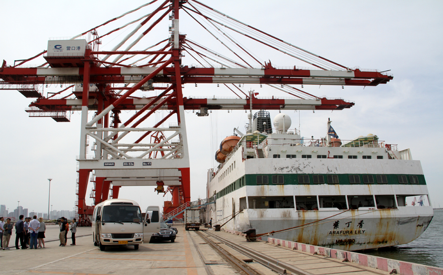 中 요녕성, 항구로 글로벌무역의 새로운 지평 연다
